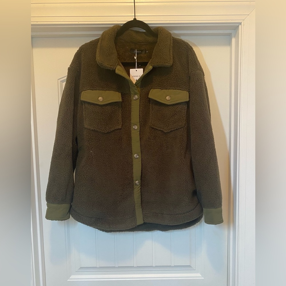 ZESICA - Fleece Shirt/Jacket